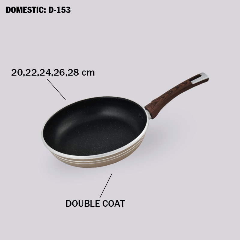 Domestic Forged Fry Pan(D-153 A TO D-153 E )