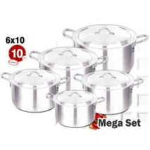 Metal Finish Cooking Set(D-2OA,D-20 B,D-20E,D-20F)