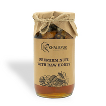 Premium Nuts with Raw Honey